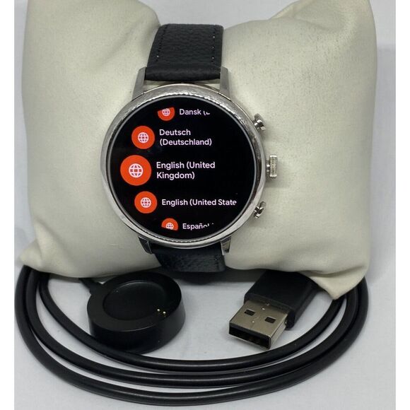 Fossil Gen 4 Authentic Digital Dial Smart Watch Custom Band FTW6017 DC429 - Picture 1 of 12